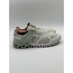 On Cloud X Shift Running Shoes Womens Size 7.5 Gray Green Swiss Engineering